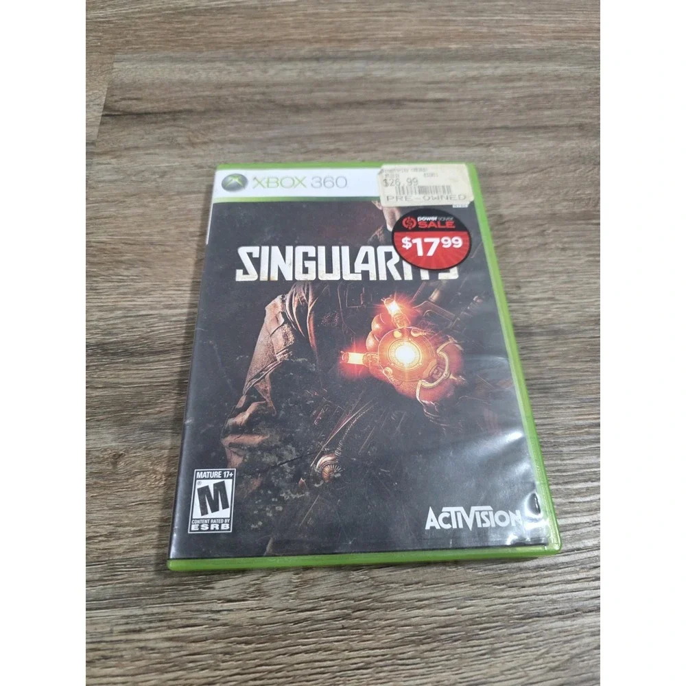 Singularity (Microsoft Xbox 360, 2010)CIB w/Manual-Tested & Working